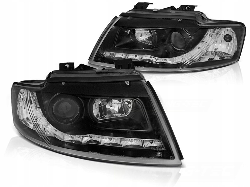 Купить Фонари передние фары audi a4 b6 кабриолет  02-06r daylight led