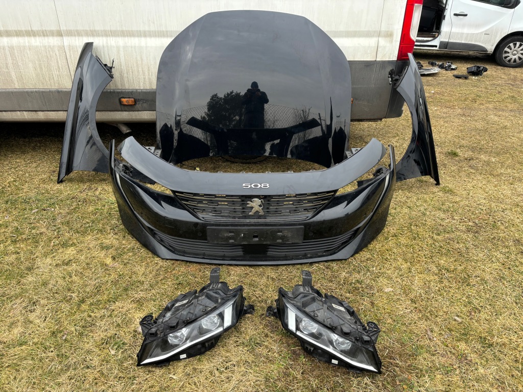 фото №5, Peugeot 508 ii - бампер перед капот pas - kpl.
