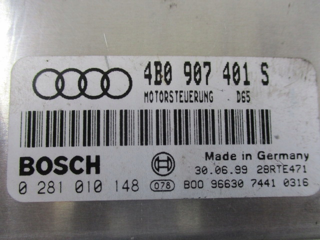 фото №6, Audi a4 c5 2.5tdi набір стартовий 0281010148