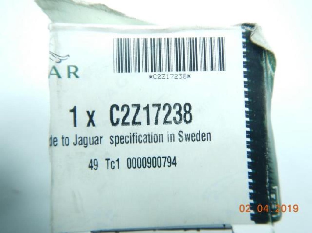 фото №9, Датчик air bag подушка безпеки jaguar xf 10-15 c2z17238