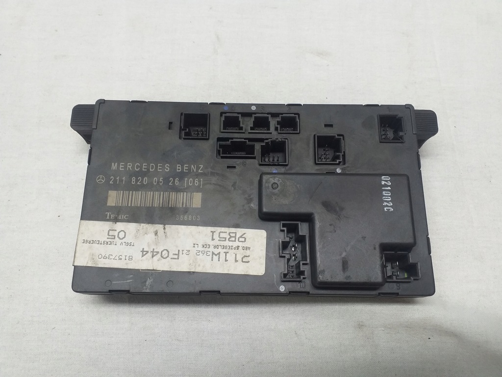 фото №1, Mercedes w211 модуль дверь левый перед