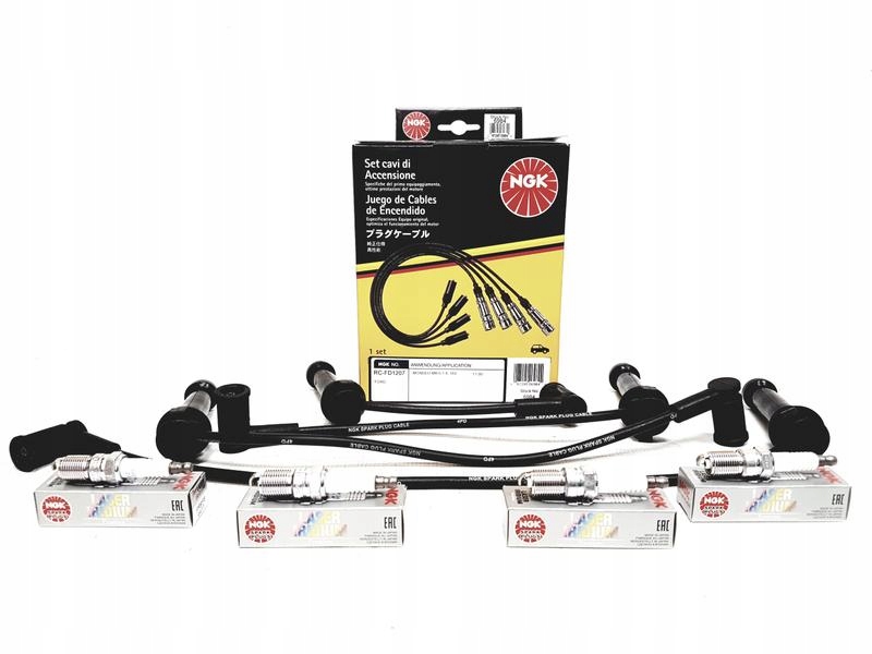 фото №1, Ngk дроти + свічки запалювання mazda 6 gg gy 1.8 2.0 2.3