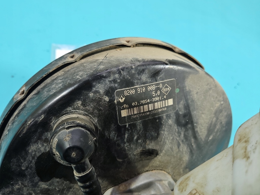 фото №8, Усилитель тормозов тормозные renault twingo ii 8200910008a 037854-39014 1.5 dci