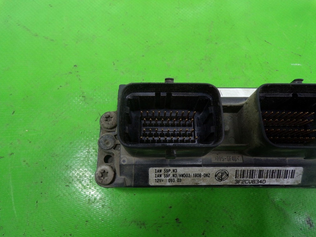 фото №6, Fiat punto ii 1.1 8v бортовой компьютер блок управления двигателя hw303 iaw59fm3
