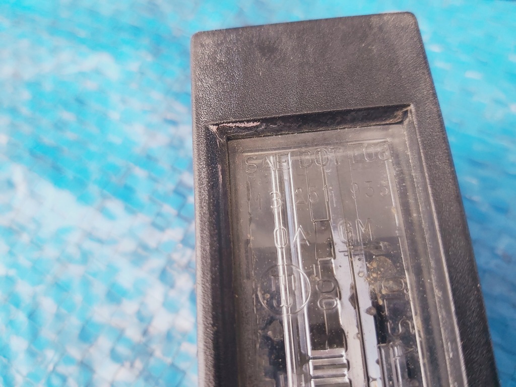 фото №7, Opel-części corsa e лампа освітлення номерного знака бампера задня