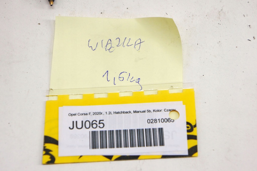 фото №7, Ju065 opel corsa f жгут салона кабины 93488040