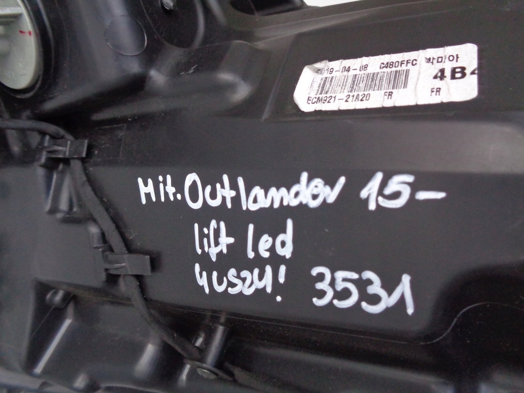 фото №11, Лампа права фара mitsubishi outlander iii 15- lift led