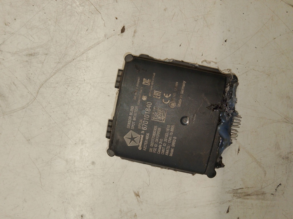 фото №1, Maserati levante ассистент переключения поперечина движения датчик мертвого pola 670101840