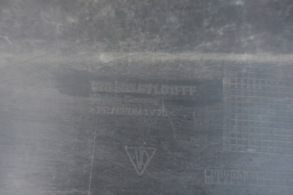 фото №7, Porsche panamera i 970 накладка бампера задняя 09-16 97050561101