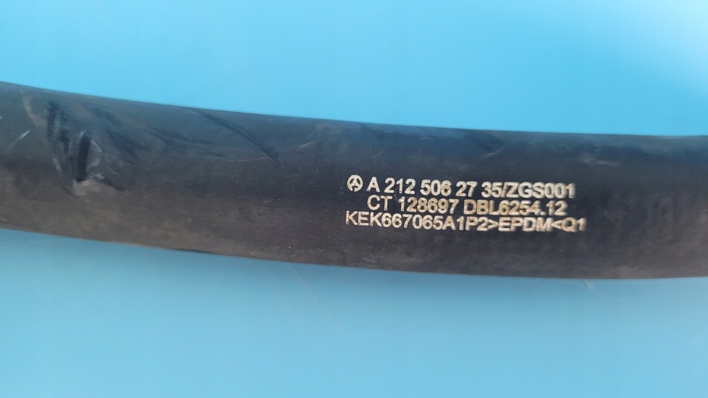 фото №14, Mercedes w218 cls 350 15r пабтрубок  шланг труба жидкость охлаждающий a2125062735