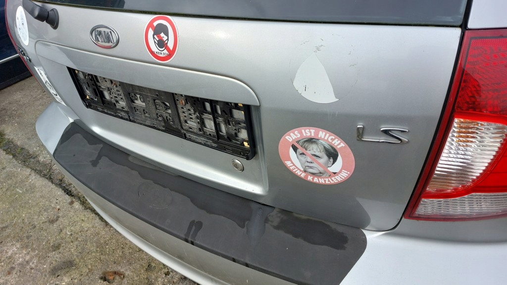 фото №5, Kia rio i fl 02- крышка багажника багажника kombi c5