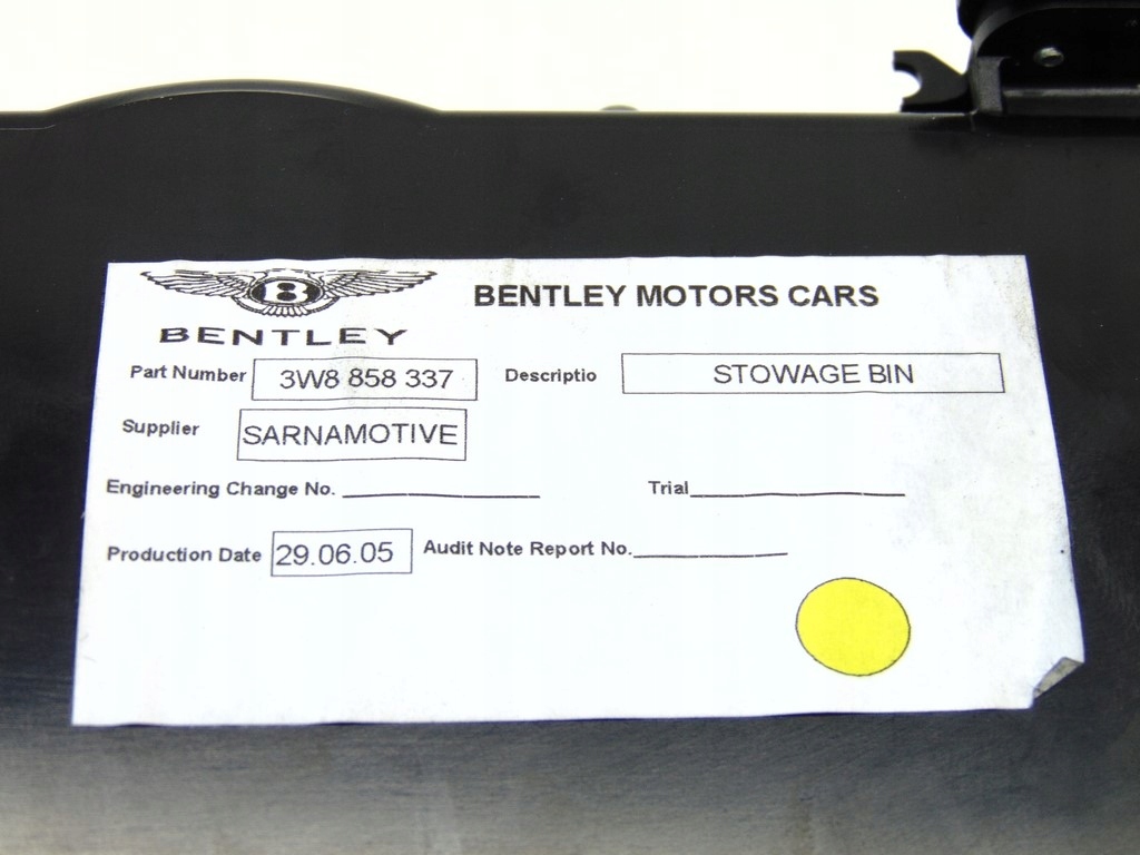 фото №7, Панель dekor средний туннель bentley 3w0832249