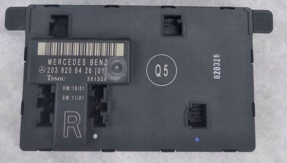 фото №1, Модуль блок керування двері правих mercedes w203 coupe