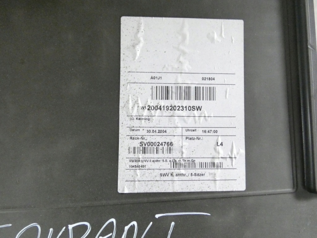 фото №7, Оббивка обшивка багажника лівий vw touran i 1t 03-06