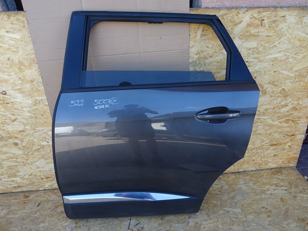 фото №1, Peugeot 5008 ii двері ліва лівий задні задня