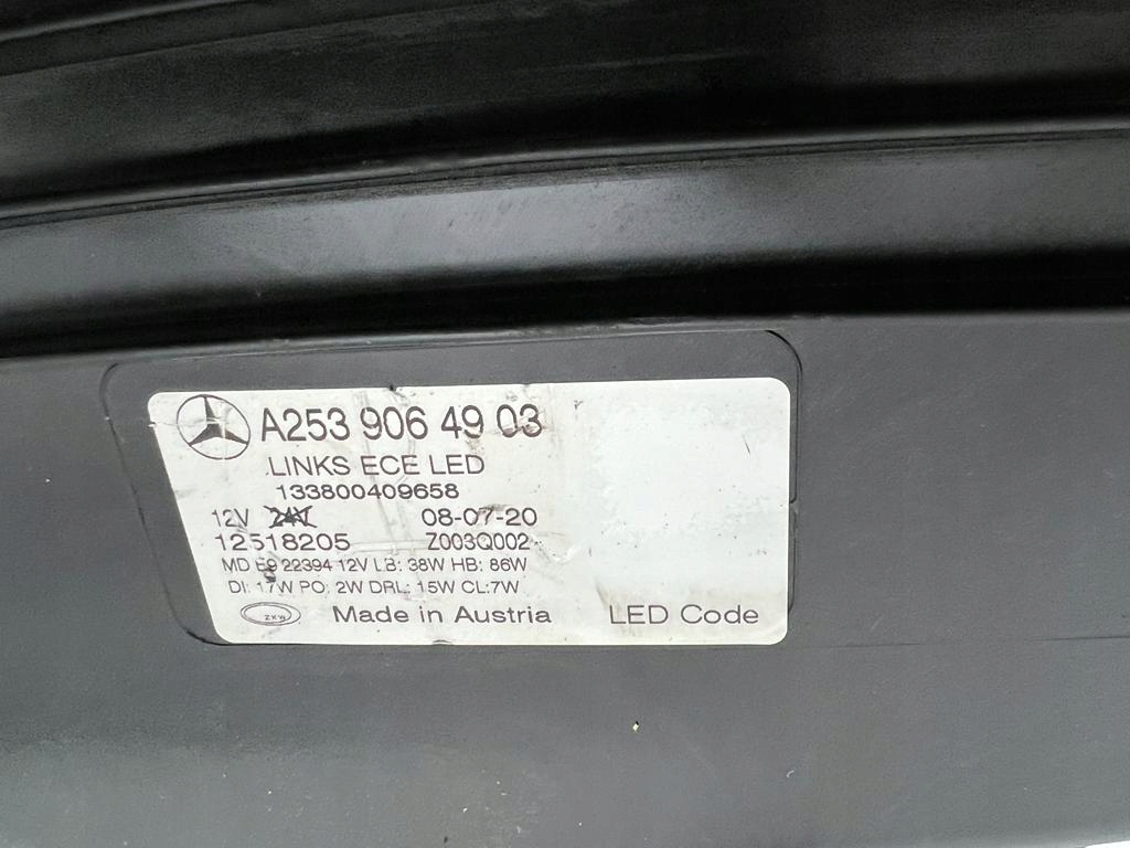 Mercedes glc w253 рестайлінг  multibeam Зі Шроту