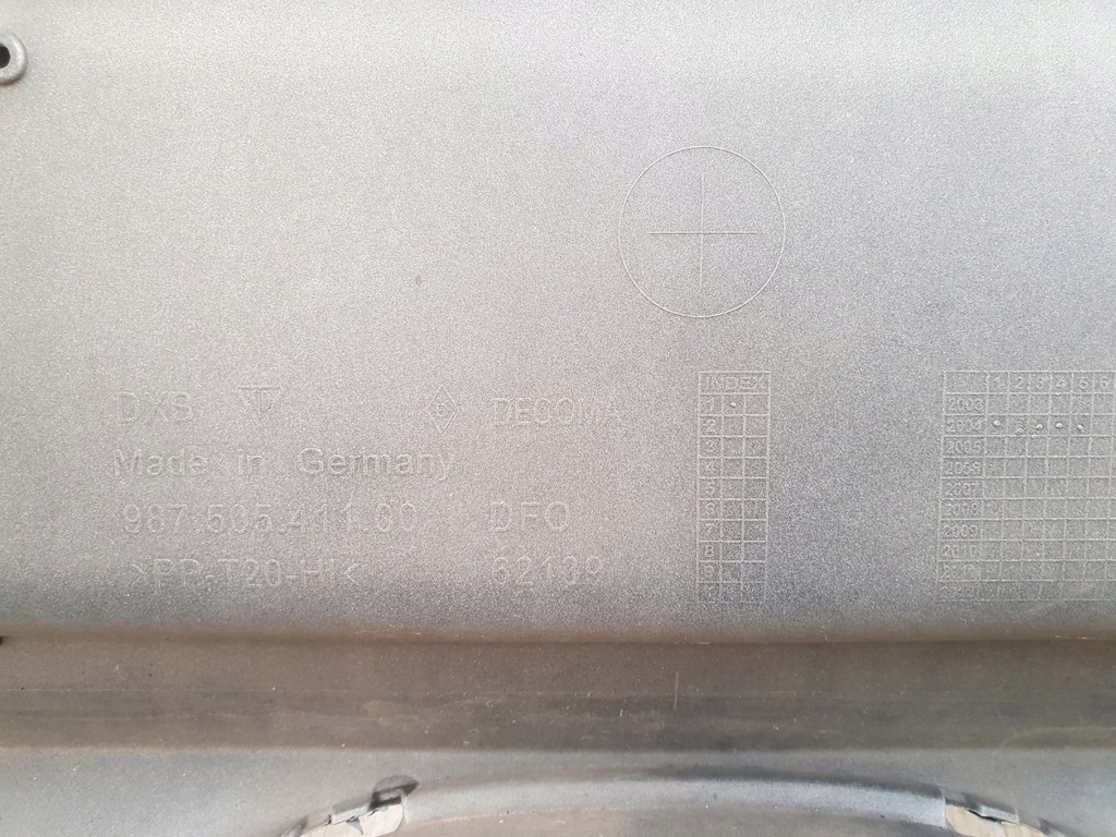 фото №14, Porsche boxter 987 04-09 бампер задняя задний 98750541100