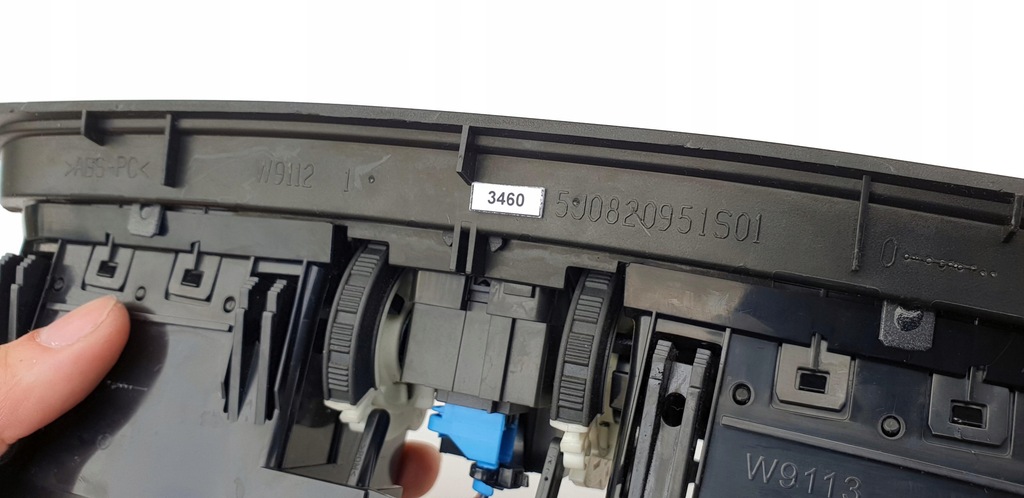 фото №16, Skoda fabia 2 ii mk2 roomster средняя решётка обдув панели приборной панели