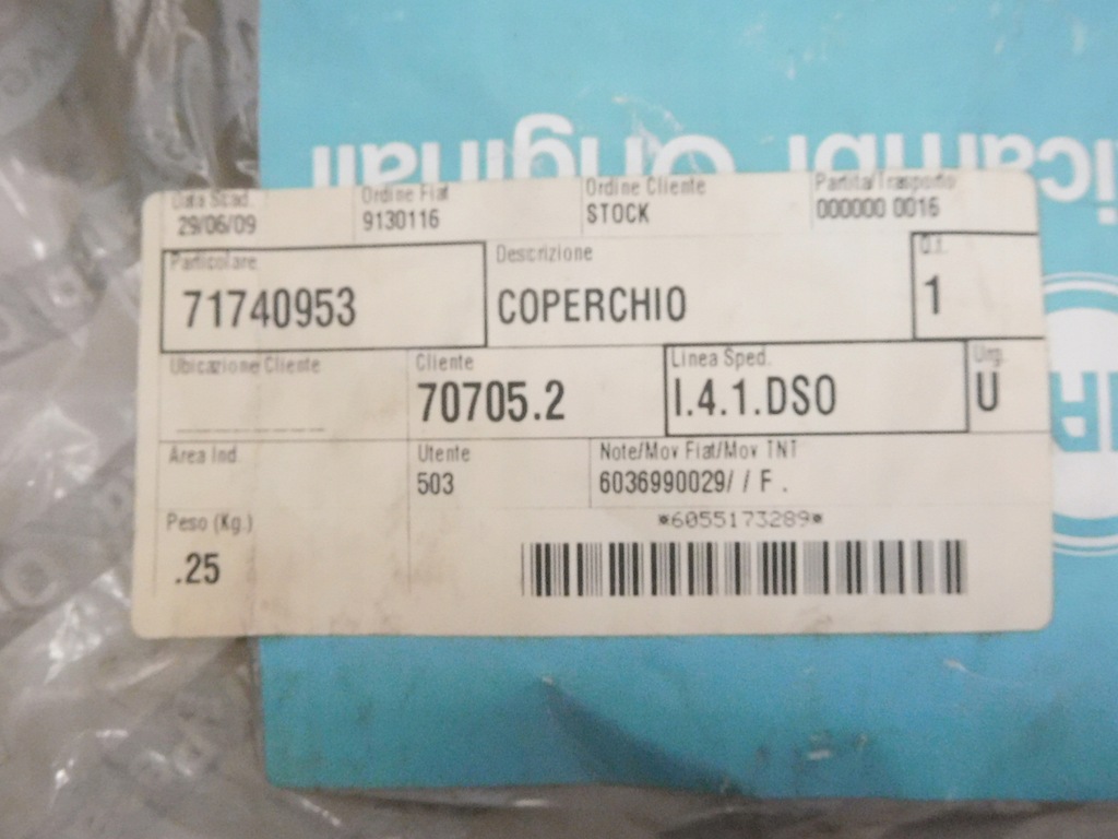 фото №9, Защита туннель fiat croma 05-10 оригинальный номер 71740953