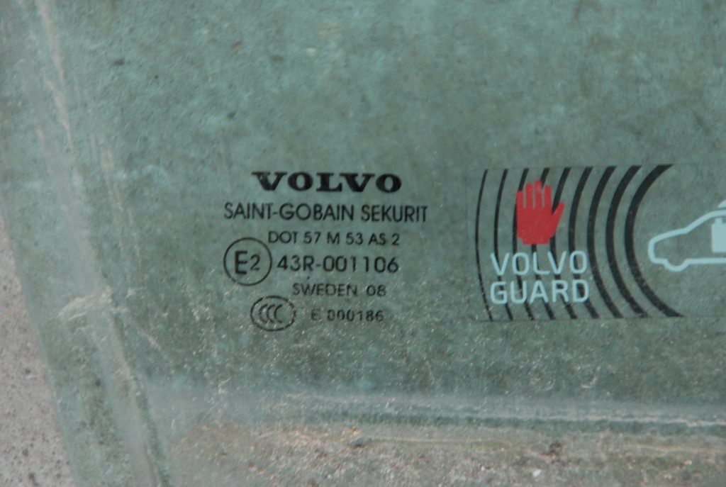 фото №5, Стекло дверь volvo xc60 i l / p перед 2008r
