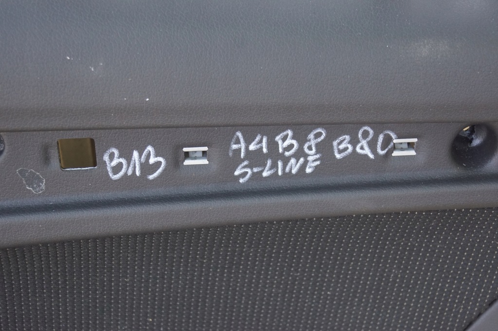 фото №9, Обшивка дверь правый задняя audi a4 b8 s-line