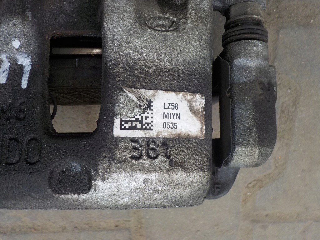 фото №9, Kia stonic 1.2 2017- супорт гальмівний задня задній eu