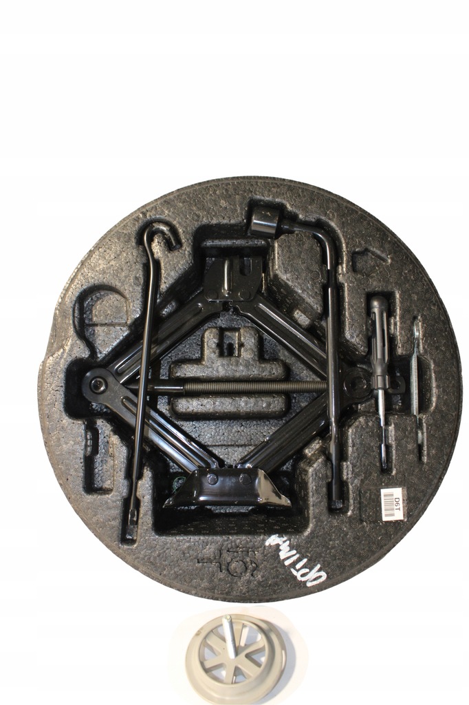 фото №1, Kia optima iv 4 вкладиш колеса запасного домкрат ключ