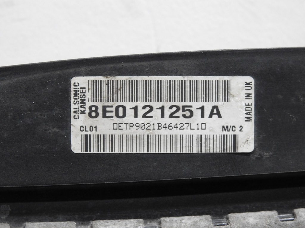 фото №10, Радиатор wody audi a4 b7 2.0 tdi 8e0121251a