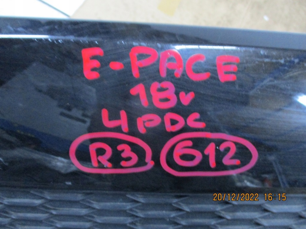 Бампер jaguar e pace 4x pdc r-dynamic задний Доставка