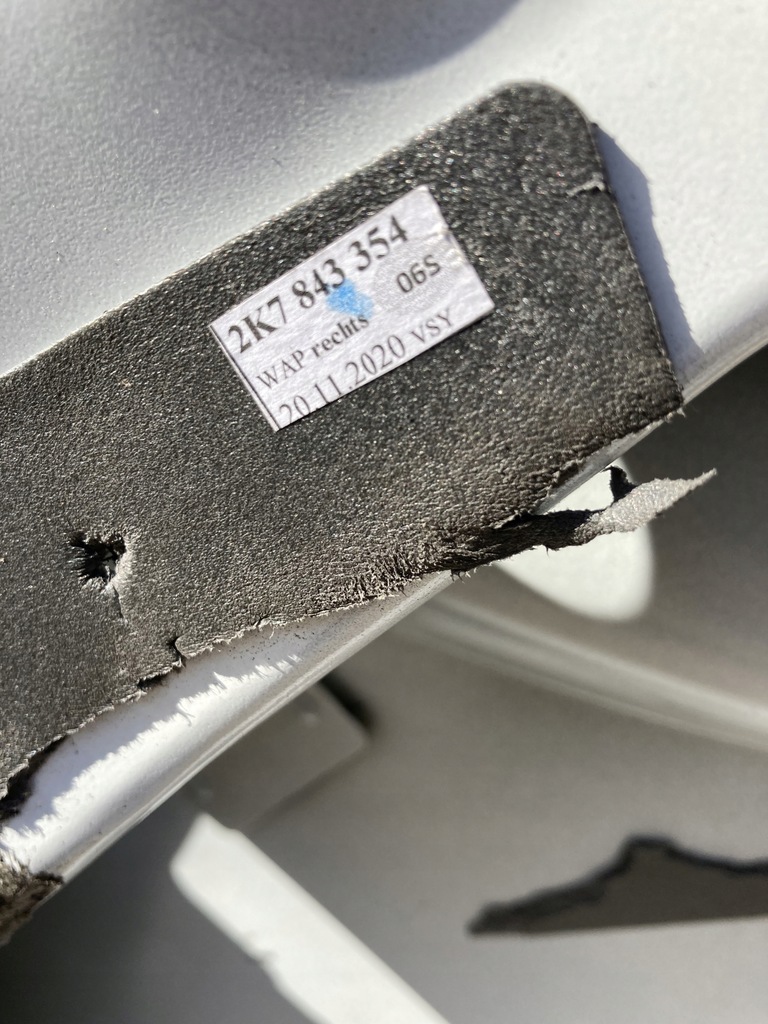 фото №12, Vw caddy iv 2k7 дверь задние правое сдвижные