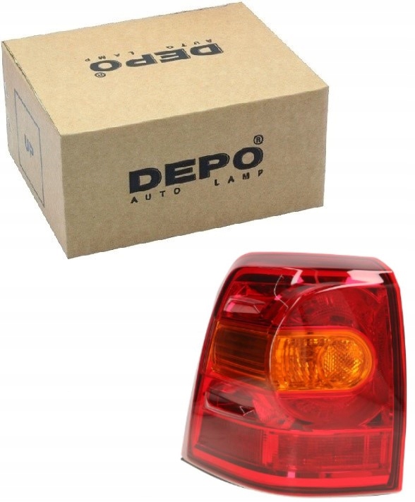 фото №1, Лампа задняя левая комбинированная toyota land cruiser 200 2007-