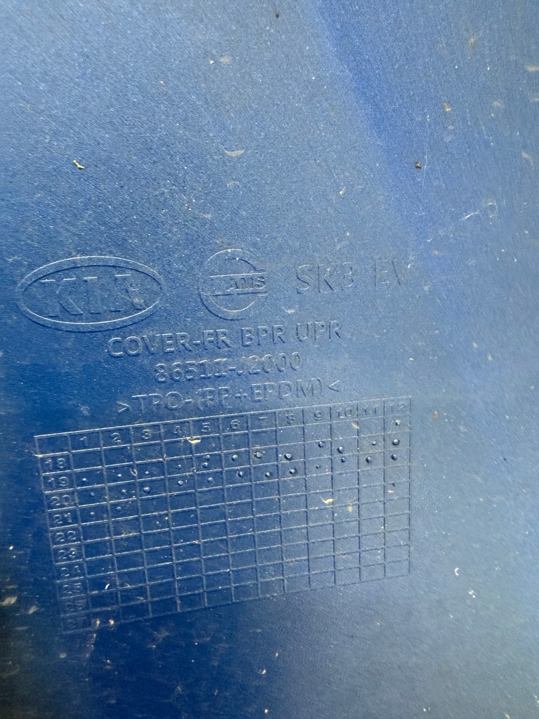 фото №11, Kia soul ev iii 3 бампер перед передній org 86511-j2000 2019-