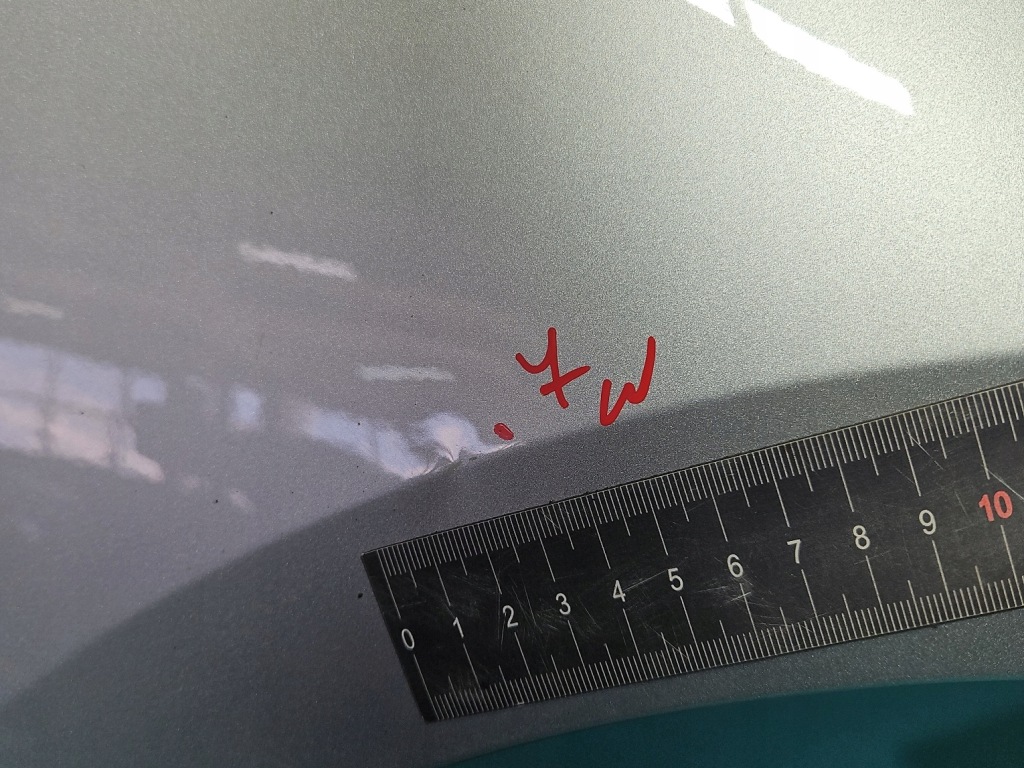 фото №11, Крыло перед правый vw golf vii серебристый la7w