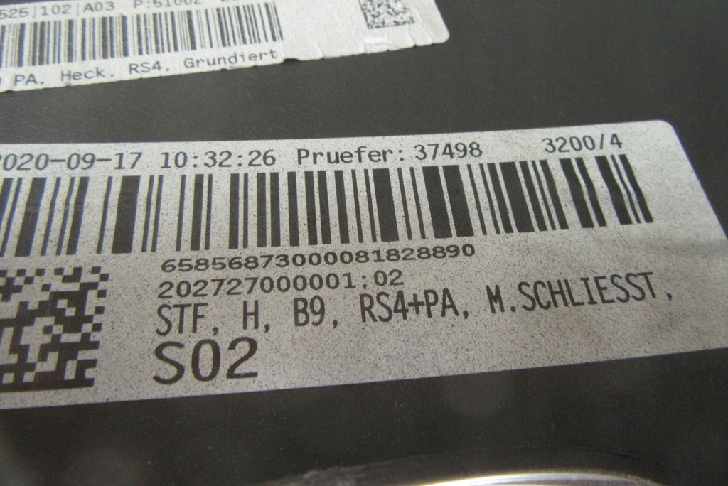 фото №8, Бампер задній audi rs4 b9 8w9807511a avant kombi