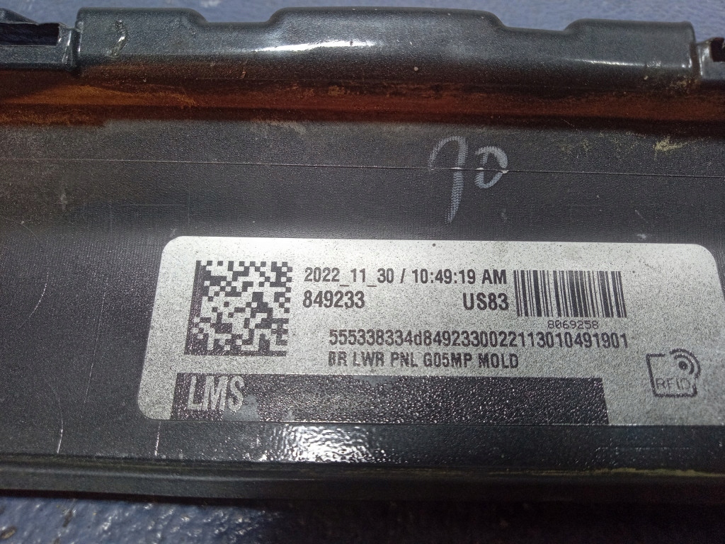 Bmw x5 g05 m набор спойлер накладка молдинг бампера задний задний 8069258 Недорого