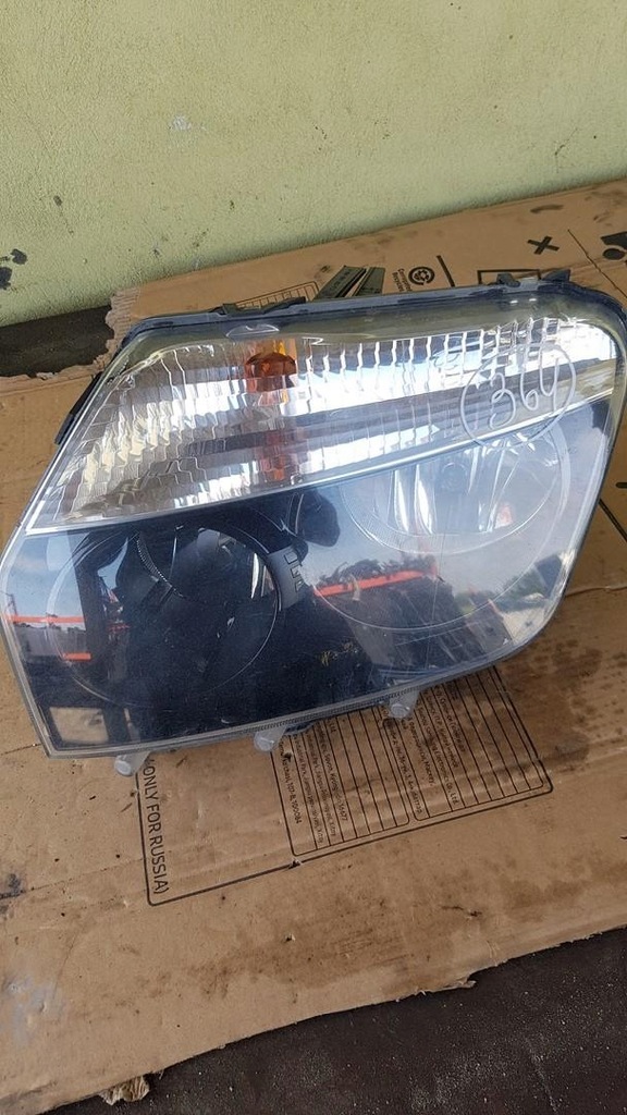 фото №1, Лампа левый перед dacia duster i