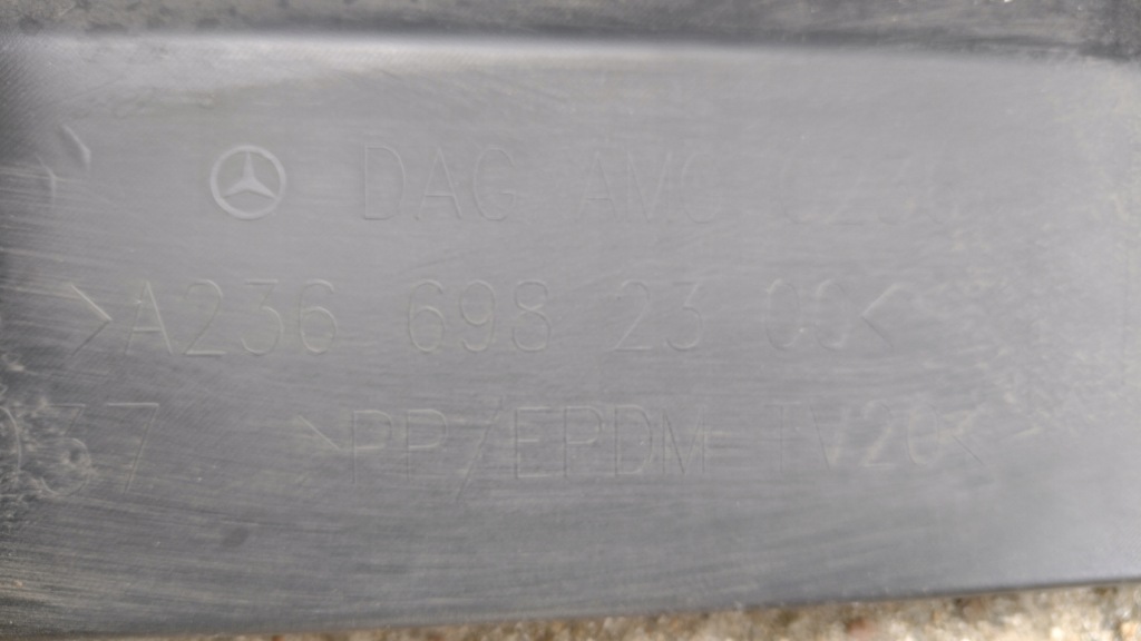 Порог молдинг порог mercedes cle 236 w236 amg 2366982300 с Разборки