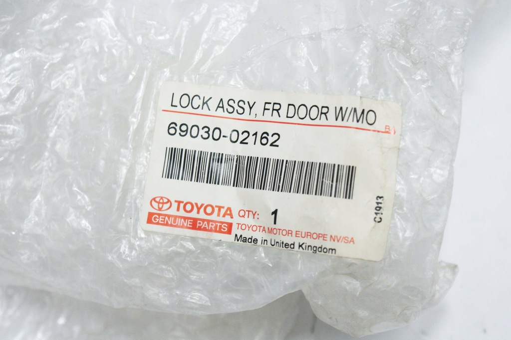 фото №8, Замок дверь передних правых оригинальный номер toyota corolla verso avensis