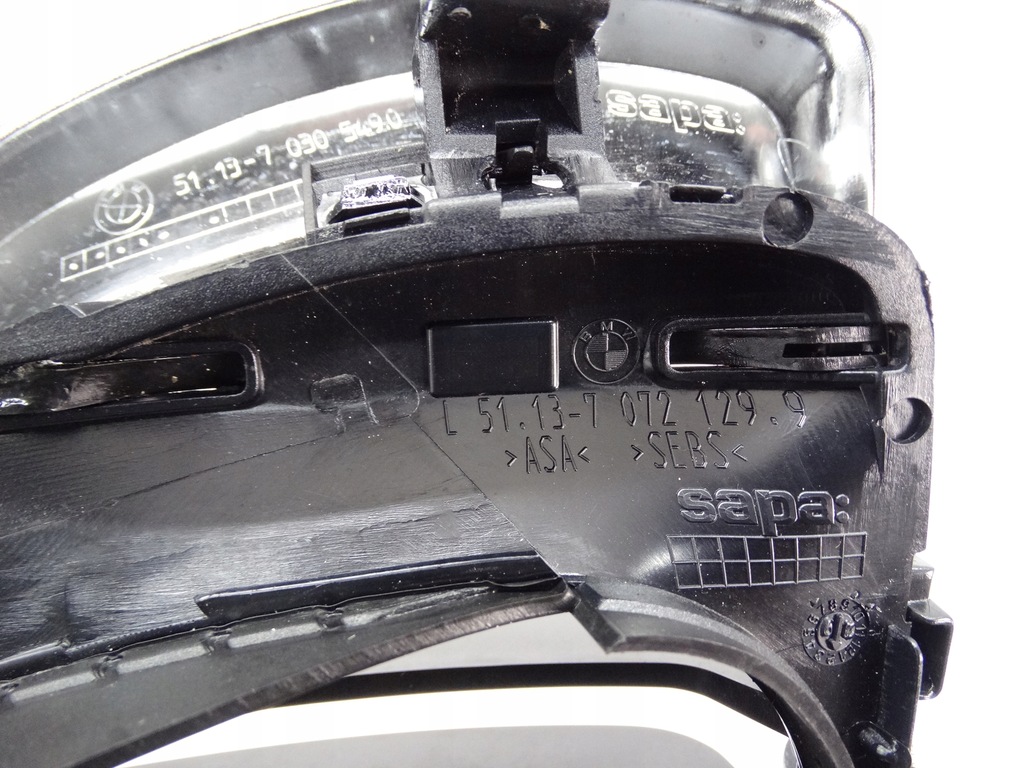 фото №7, Bmw 3 e46 lift 01-05 решётка радиатора левая решётка радиатора 7072129 nowa