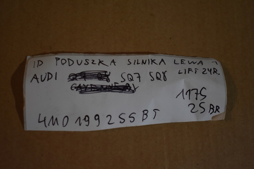 фото №5, Idealna подушка двигуна ліва audi sq7 sq8 lift 24r. 1