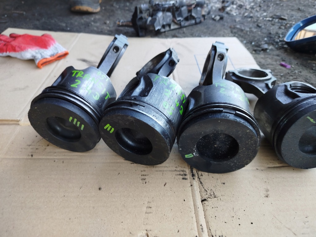 фото №6, Поршень шатун ford transit t350 2.4d