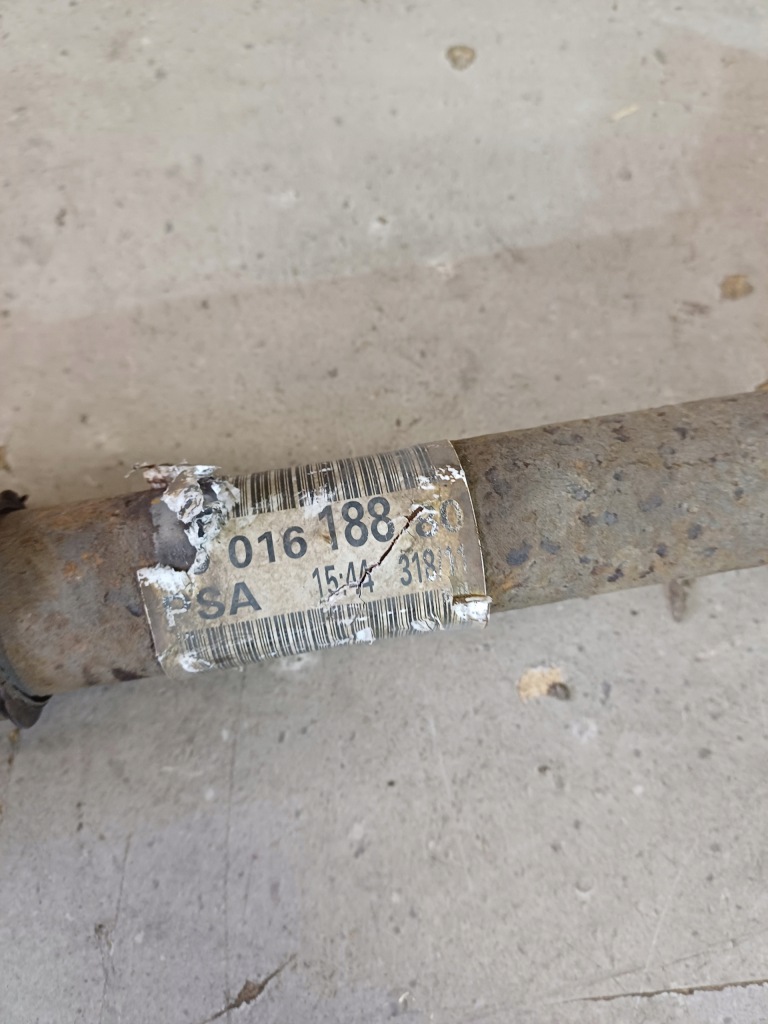 фото №7, Привідний вал права 1.6 hdi peugeot 508 i nr. 9801618880