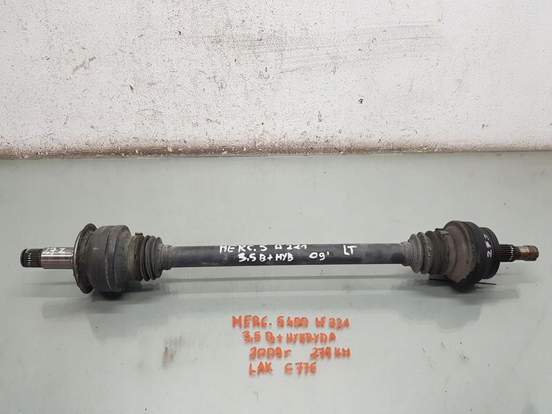 фото №1, Привідний вал лівий задня mercedes w221 s 400 3.5 гібрид