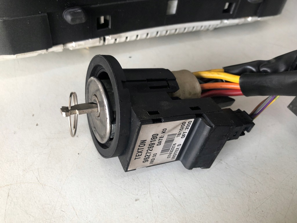 фото №4, Блок керування набір стартовий peugeot 206 0281010767