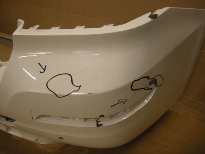 фото №8, Mercedes glk 2012 бампер lift задня