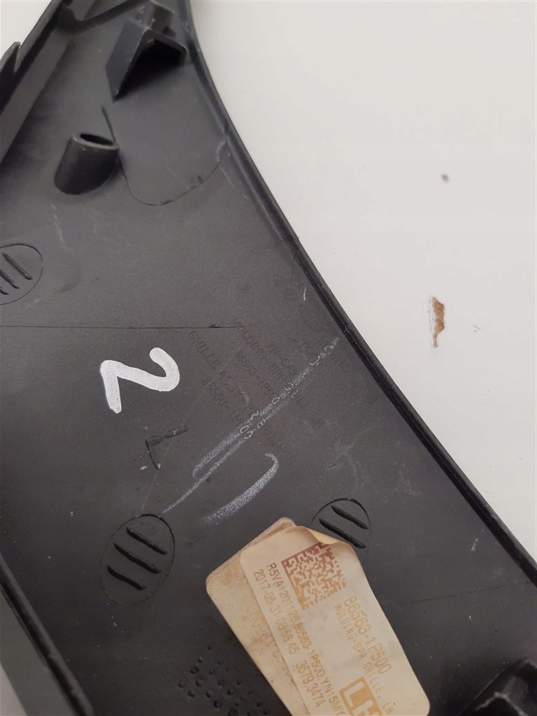 фото №10, Накладки бампер перед kia venga lift 15-19