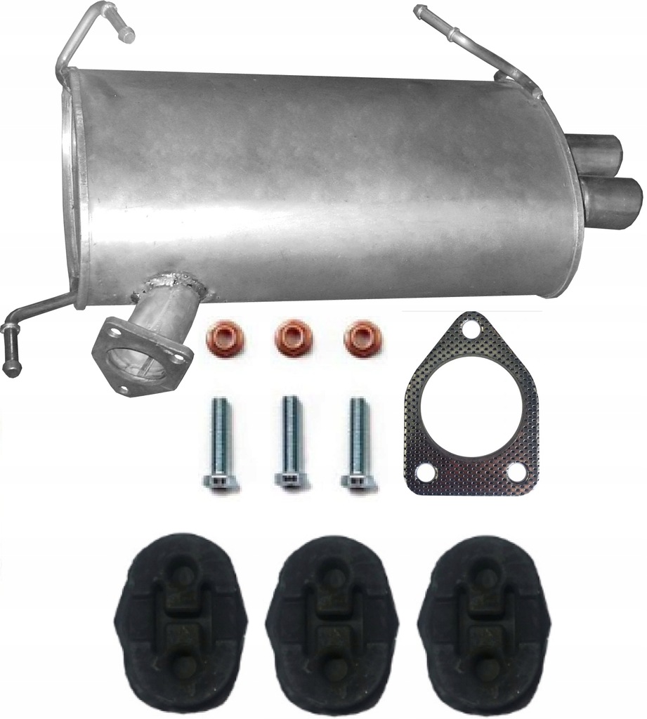 фото №1, Mitsubishi outlander ii 2.0 di-d гаситель конечный