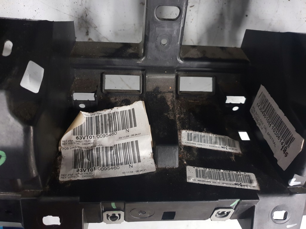 фото №13, Citroen c5 iii x7 10r панель приладів консоль air bag панель приладів