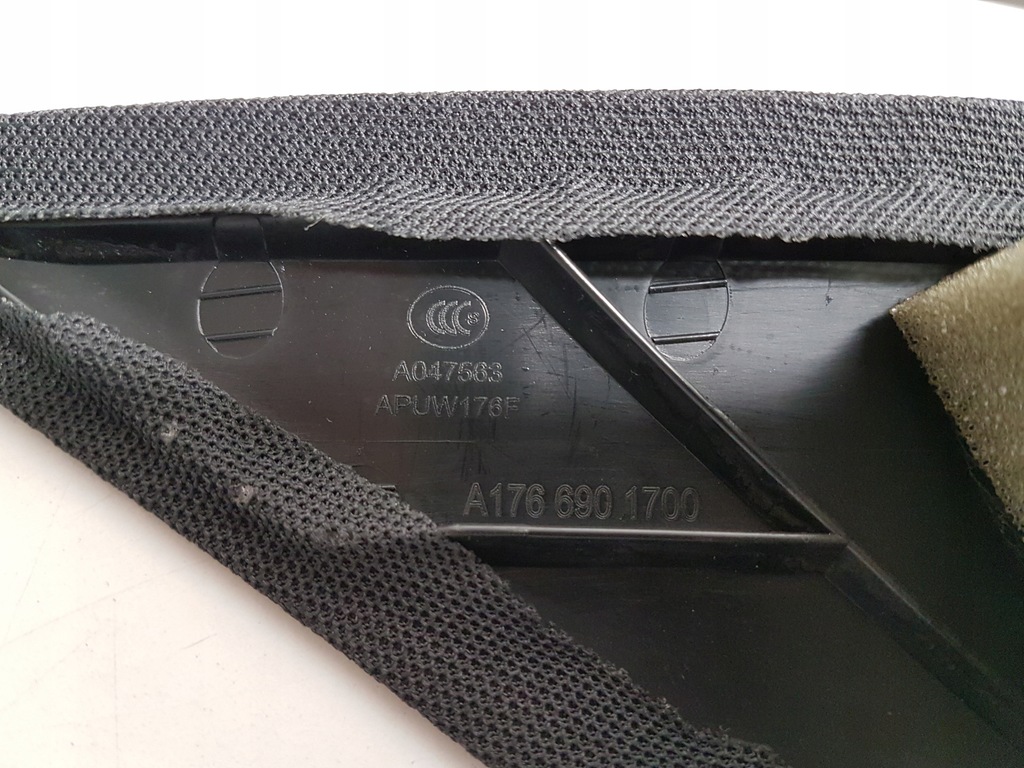 фото №13, Mercedes a klasa w176 a45 amg стійки сонцезахисний козирок оригінал