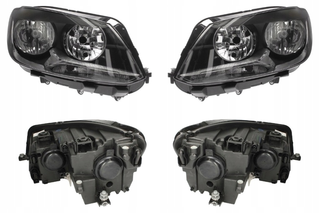 фото №1, Фара лампа vw touran 1t3 caddy 3 10- l+p tyc